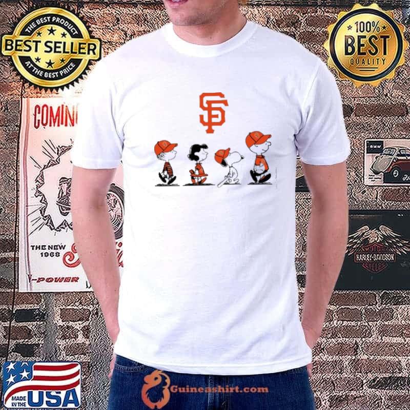 San Francisco Giants Charlie Friend And Snoopy Shirt