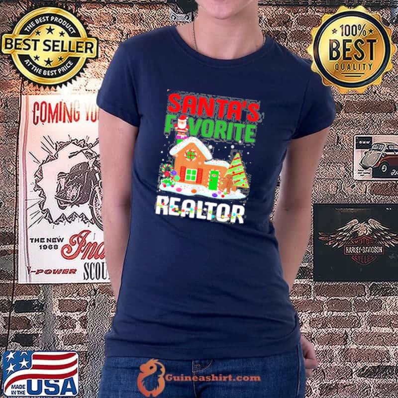 Santas favorite realtor merry christmas funny Ladiestee