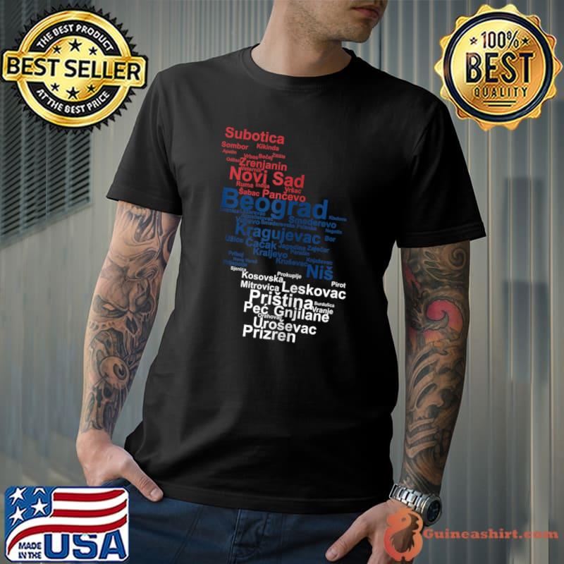 Serbia Outline, Srbija, Yugoslavia, Serbian Pride, Serbian T-Shirt