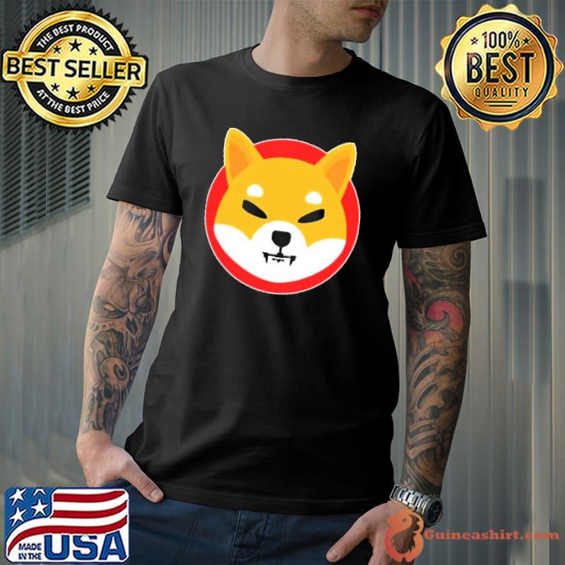 Shiba Inu SHIB Token Crypto Currency Logo Ladies Essentia Shirt