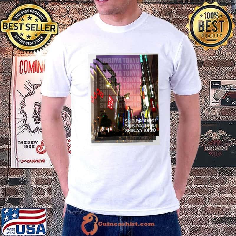 Shibuya sunset tokyo shirt
