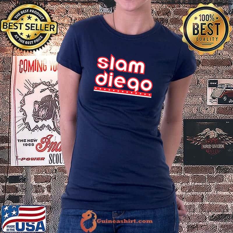 Slam Diego USA Essential T-Shirt Ladiestee