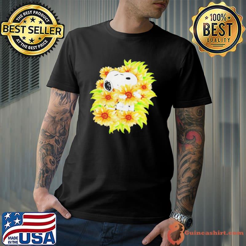 Snoopy sunflower shirt