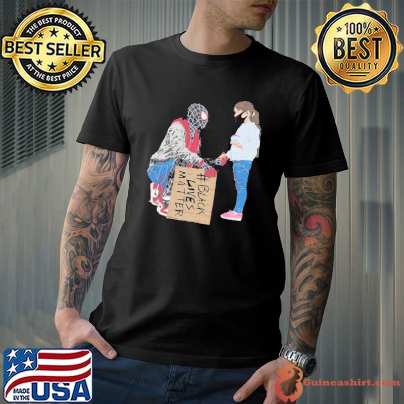 Spider black lives matter shirt