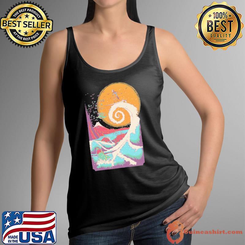 Surf before christmas Jack skellington Tank Top