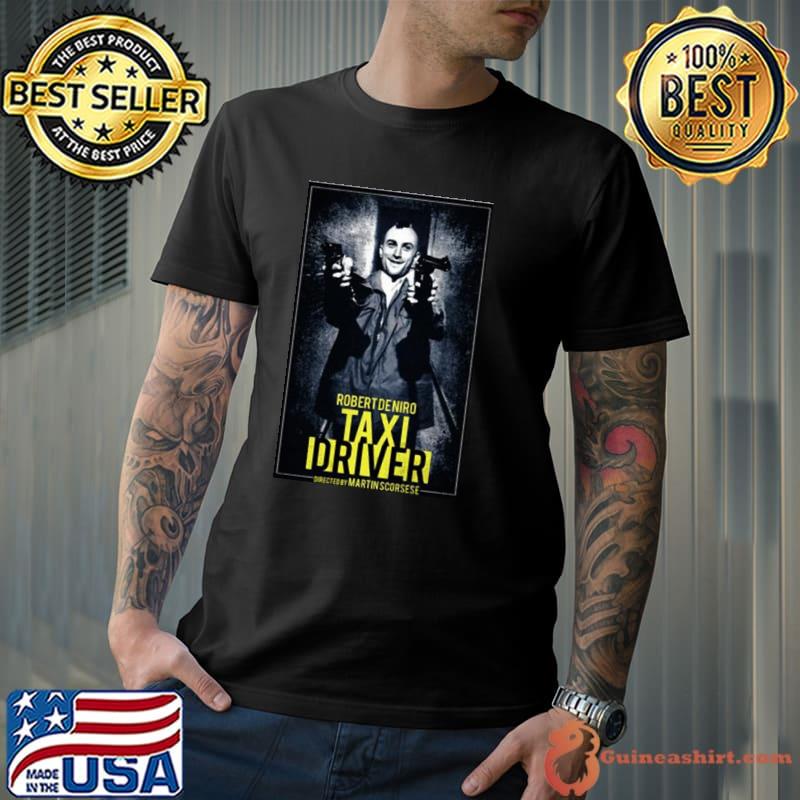 TaxI driver robert deniro retro movie art shirt