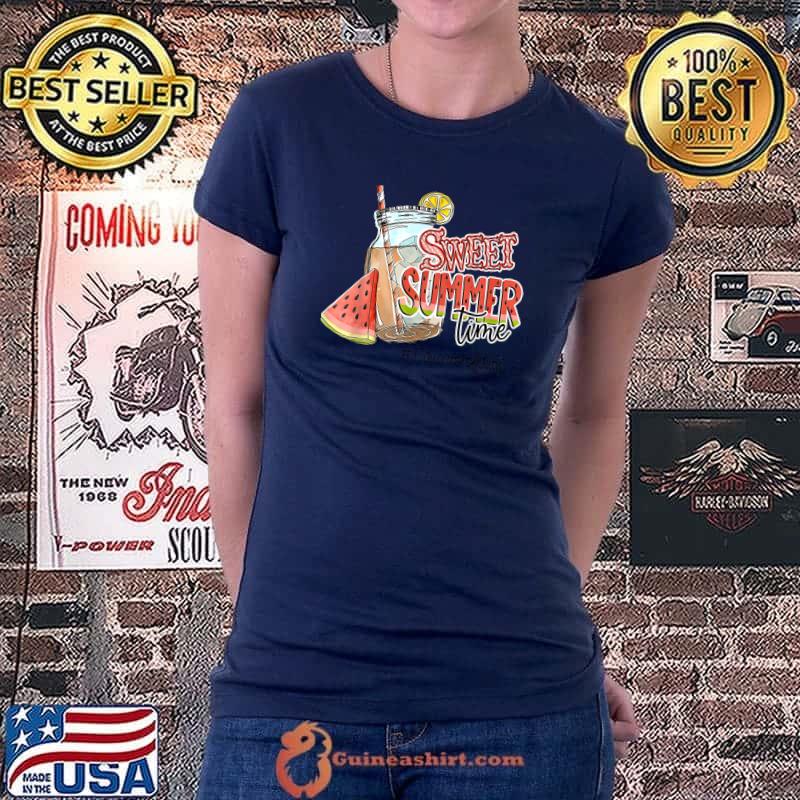 Teacher Off Duty Summer Break Sweet Summer Time Educator T-Shirt Ladiestee