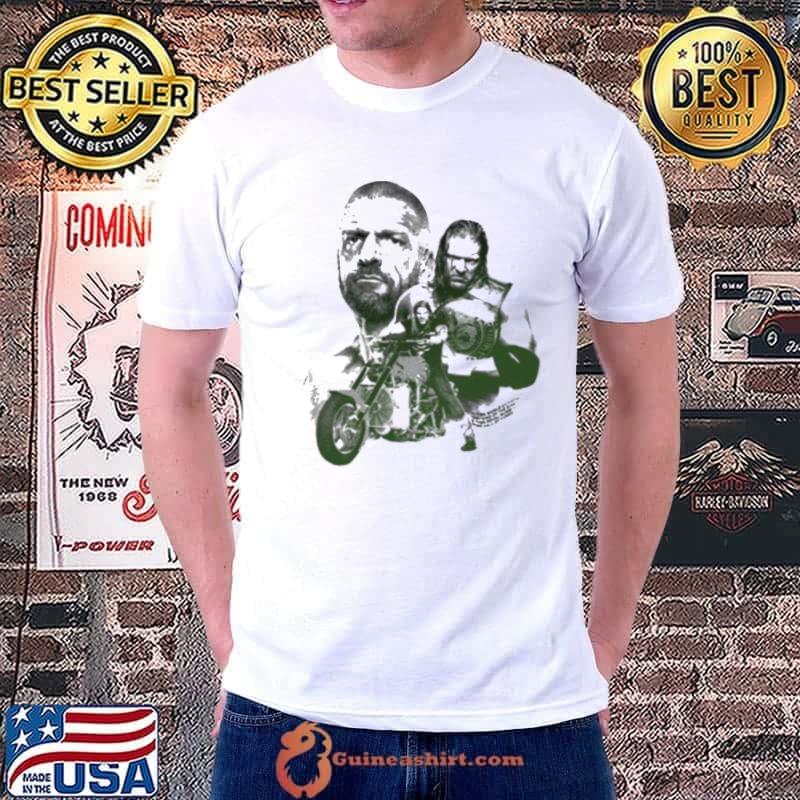 Thank you triple h king wwe happy retirement shirt