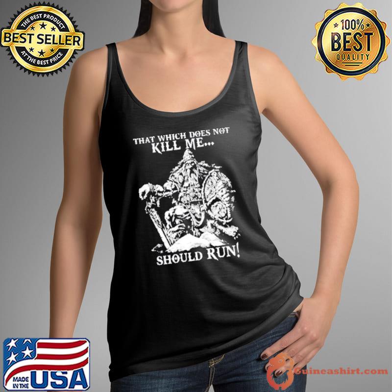 That witch does not kill me viking Tank Top