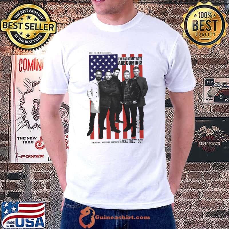 The Backstreet Boys Are Coming American Flag Shirt
