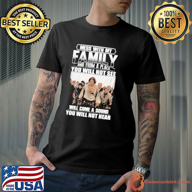 The battle outlander family shirt