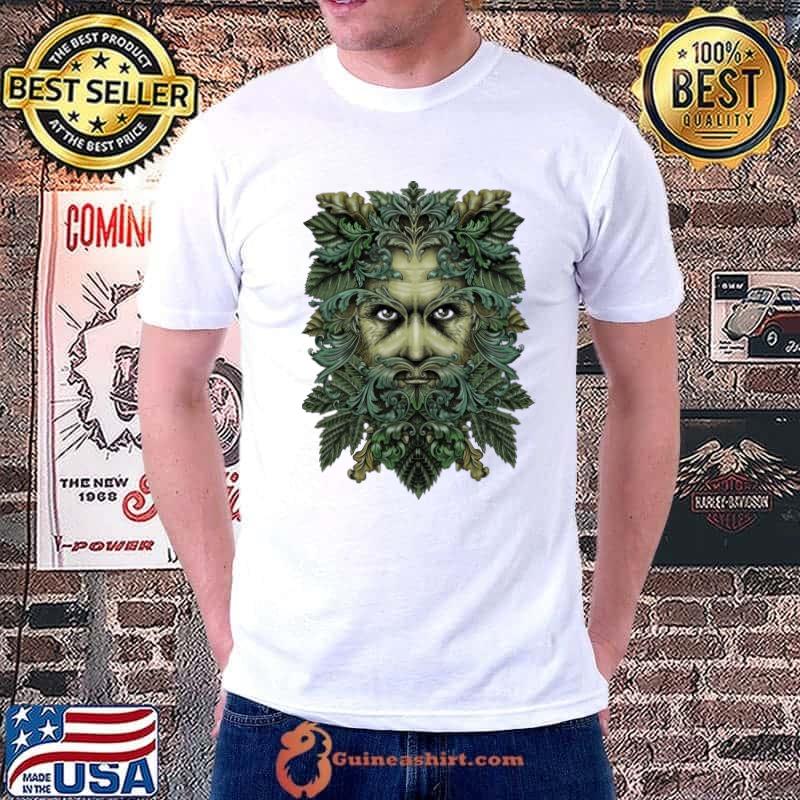 The green man celtic mythology shirt