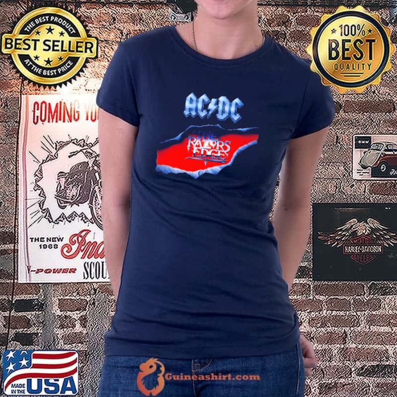 The Razors Edge ACDC Shirt Ladiestee