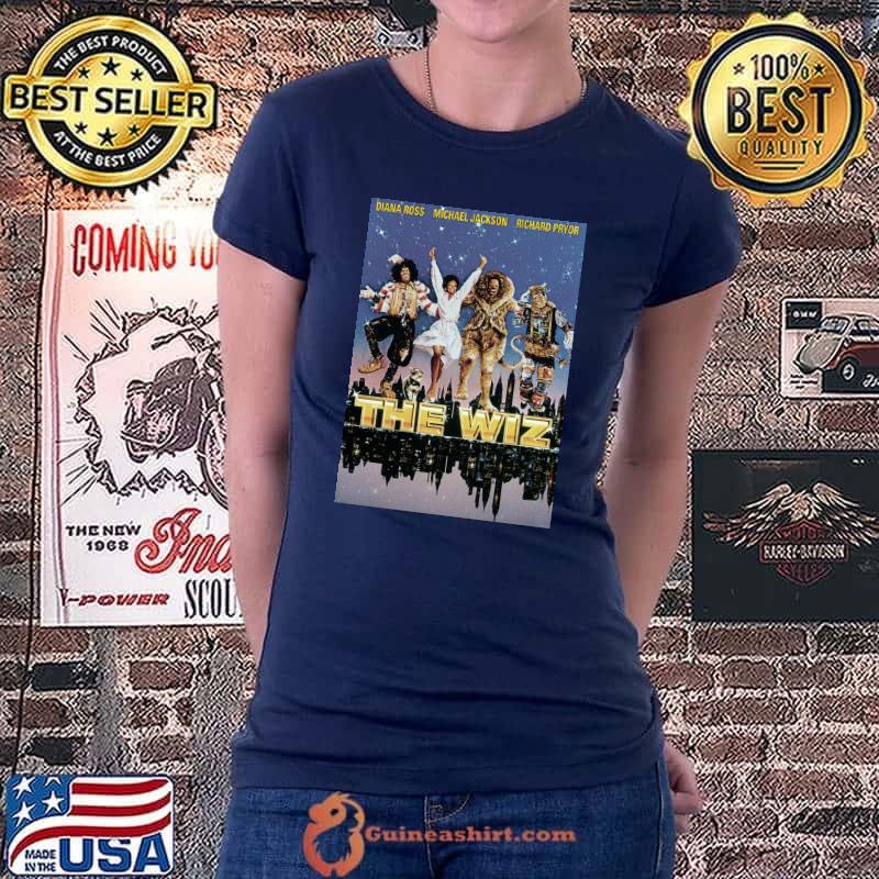 The Wiz Diana Ross Michael Jackson Richard Pryor Shirt Ladiestee