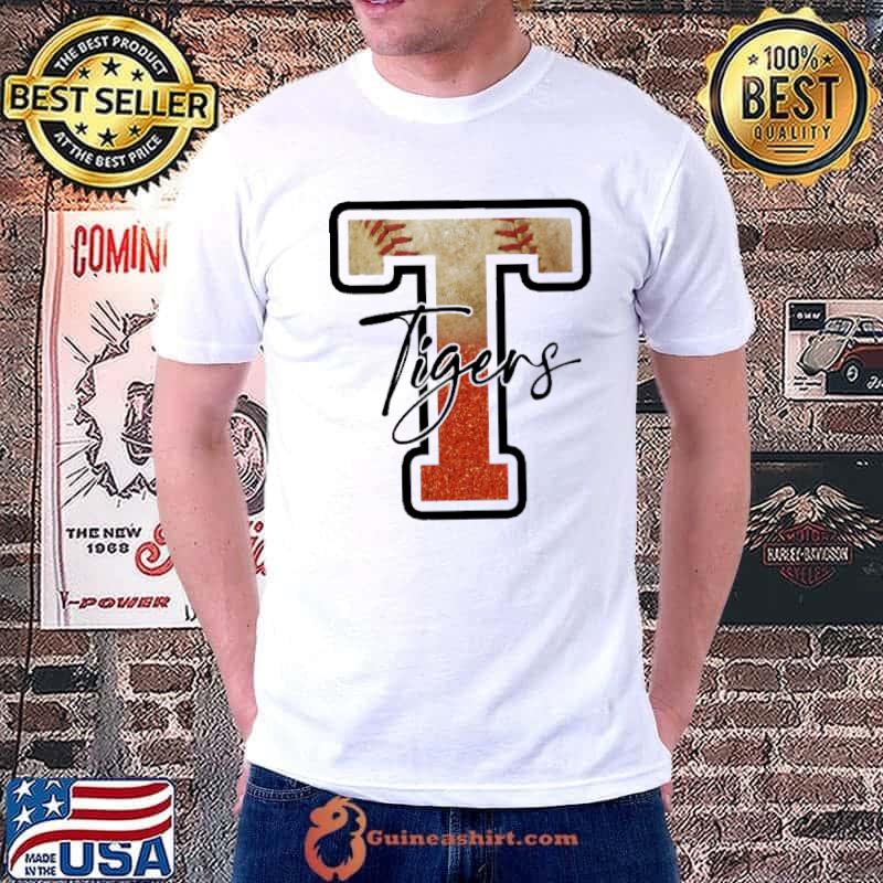 Tigers - Orange Baseball Shirt