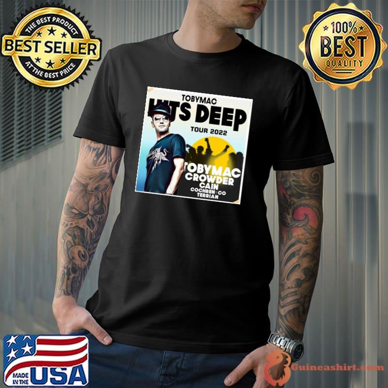 Tobymac crowder cain hits deep tour 2022 shirt