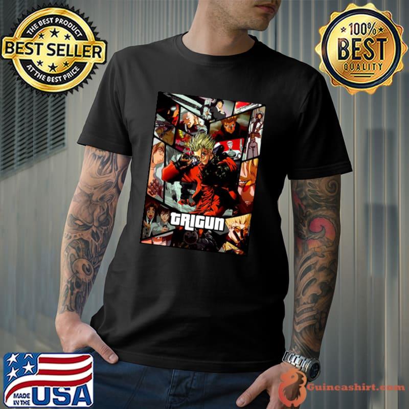 Trigun ultimate anime design shirt