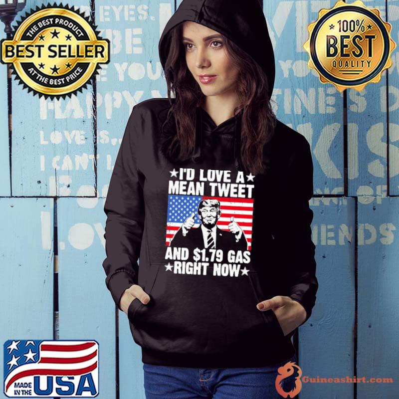 Trump gas prices mean tweets design Hoodie