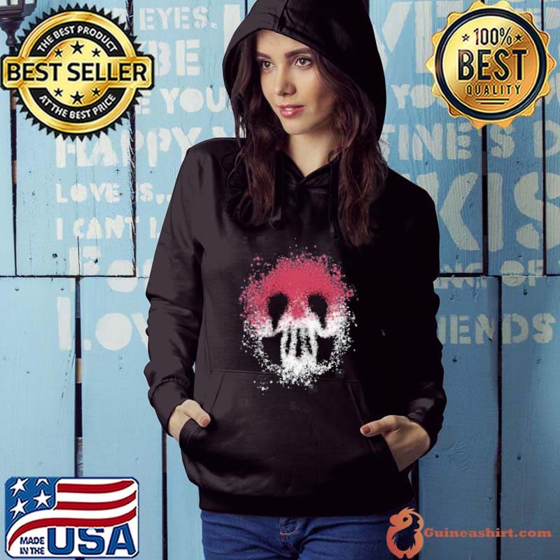 Vagabond colored skull symbol design Hoodie