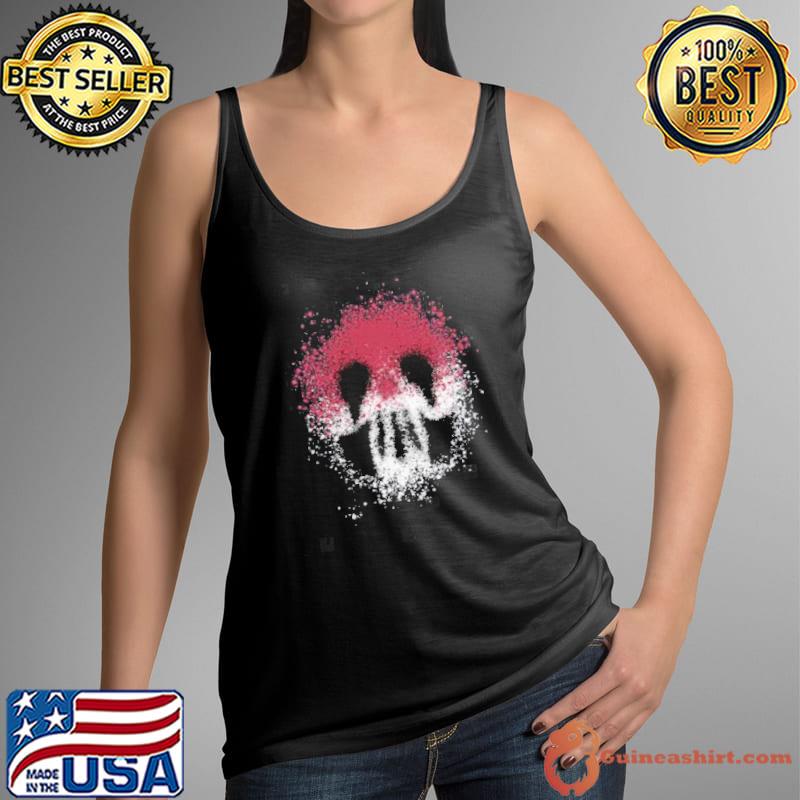 Vagabond colored skull symbol design Tank Top