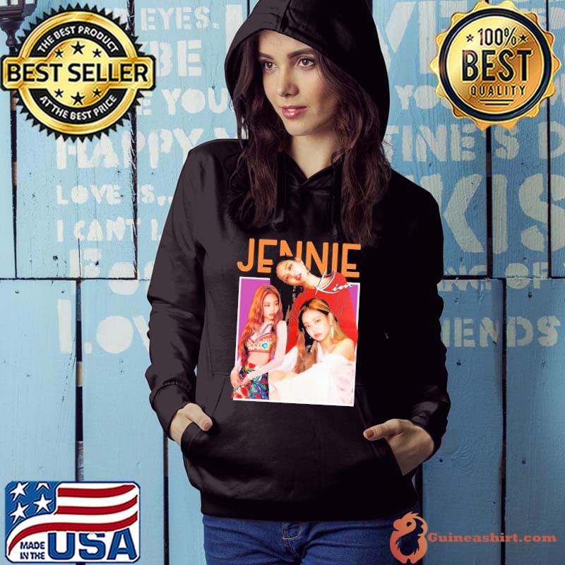 80's vintage jennie kim band s Hoodie