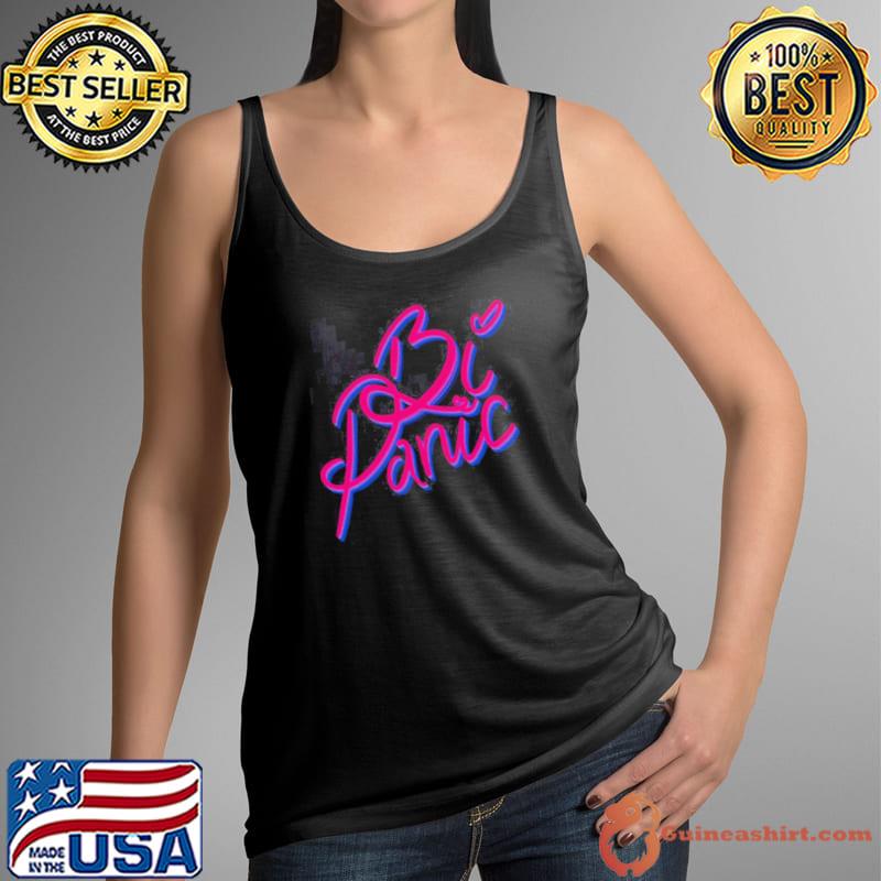 BI panic support lgbtq+ design Tank Top