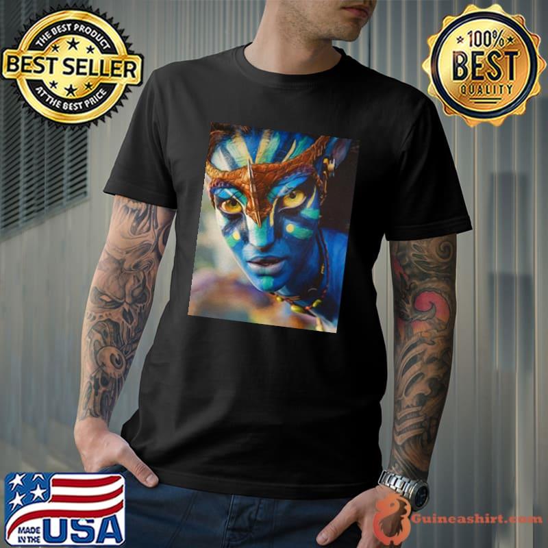 Blue Alien Avatar The Male Lead Design Shirt