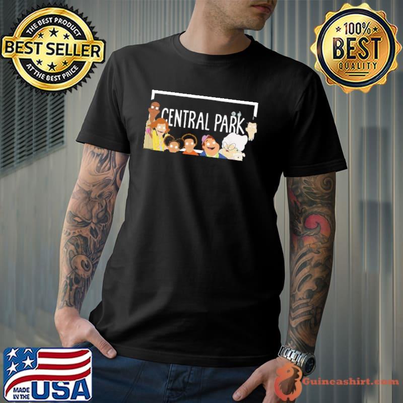 Central park cartoon 90s shirt