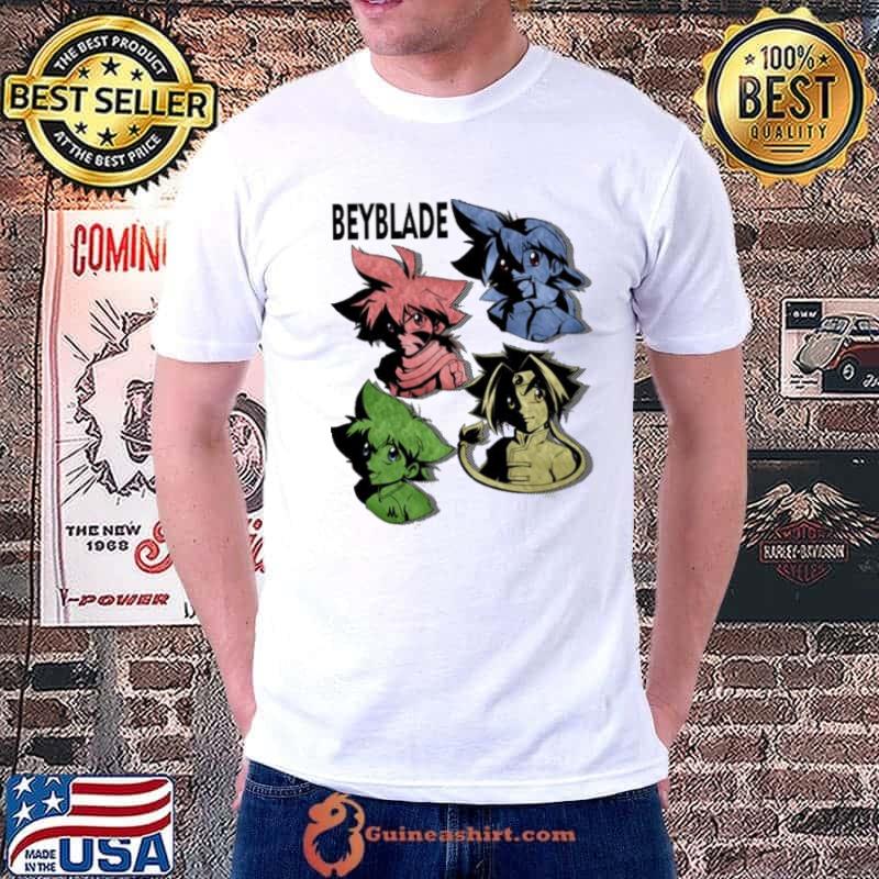 Color style .beyblade team sp shirt