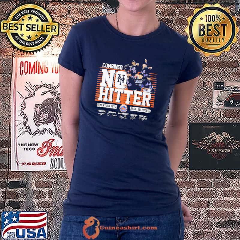 New York Mets Combined no hitter signatures 2022 shirt, hoodie, sweater,  long sleeve and tank top