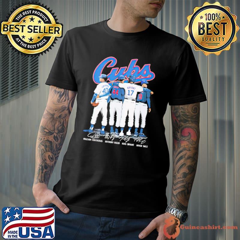 Cubs willson contreras anthony rizzo kris Bryant and javier baez shirt