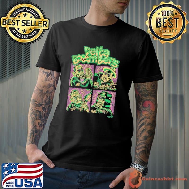 Delta bombers skull shirt