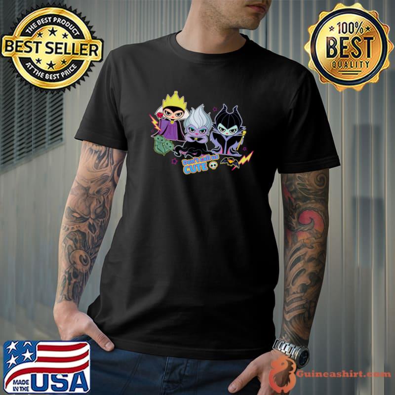 Disney Villains Chibi Don’t Call Us Cute T-Shirt