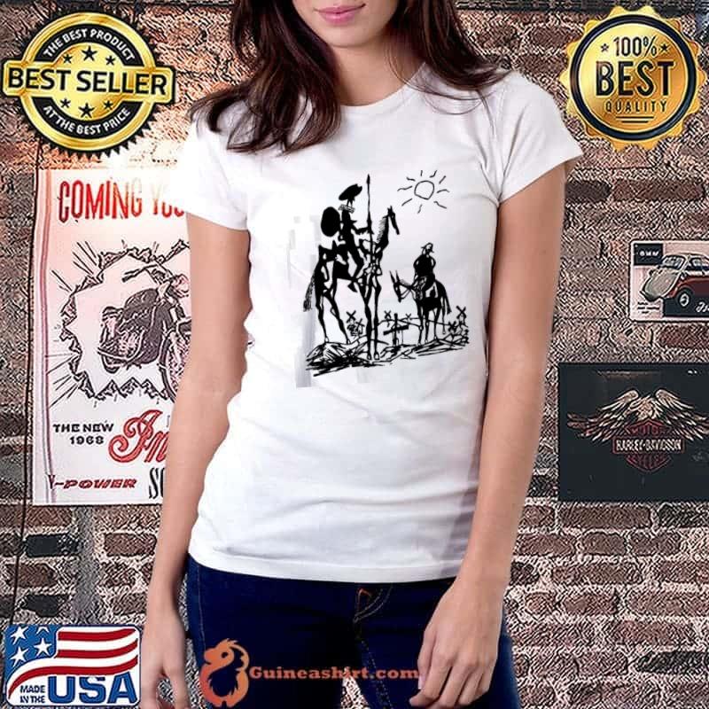 Don quixote vintage tilting with windmills shirt