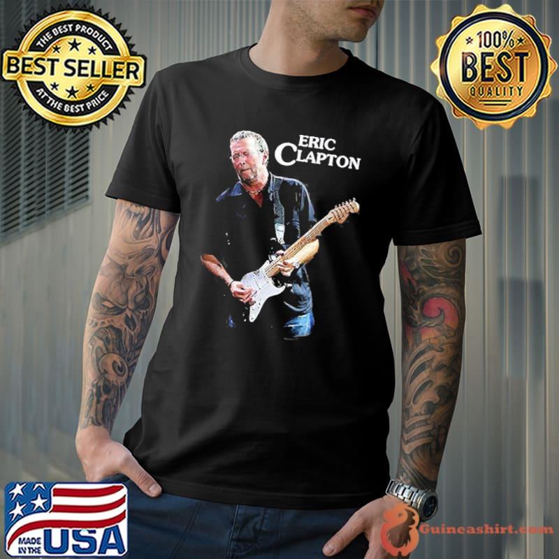 Eric clapton guitar music logo shirt