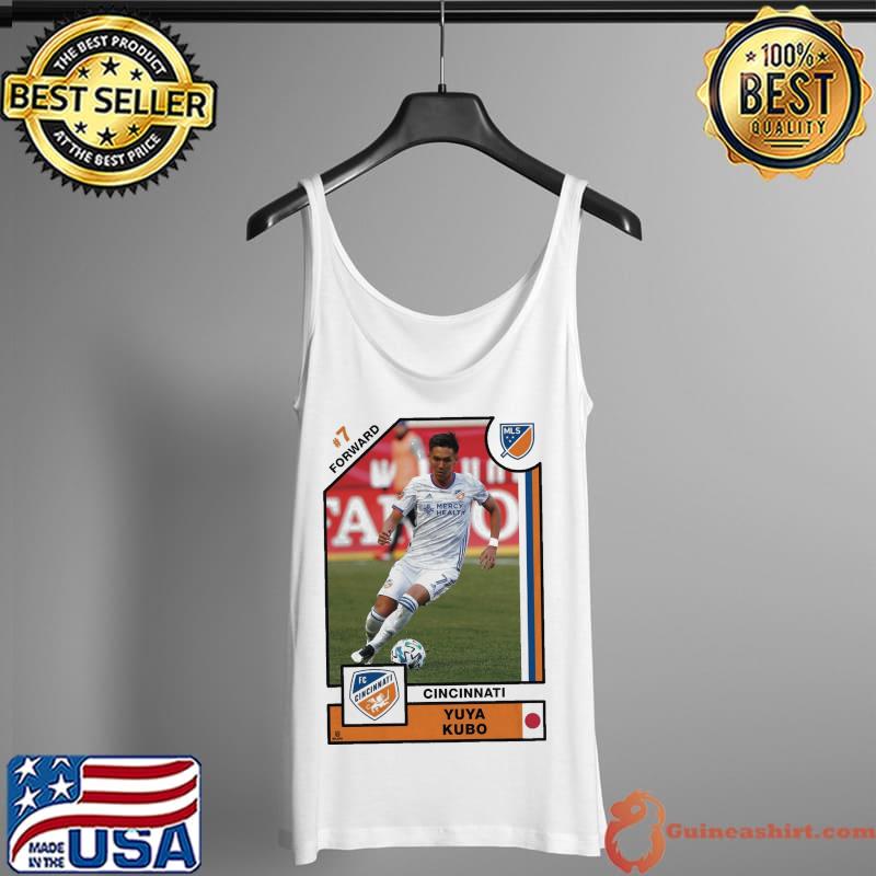FC Cincinnati 7 Yuya Kubo Forward Foosball Shirt Tank Top
