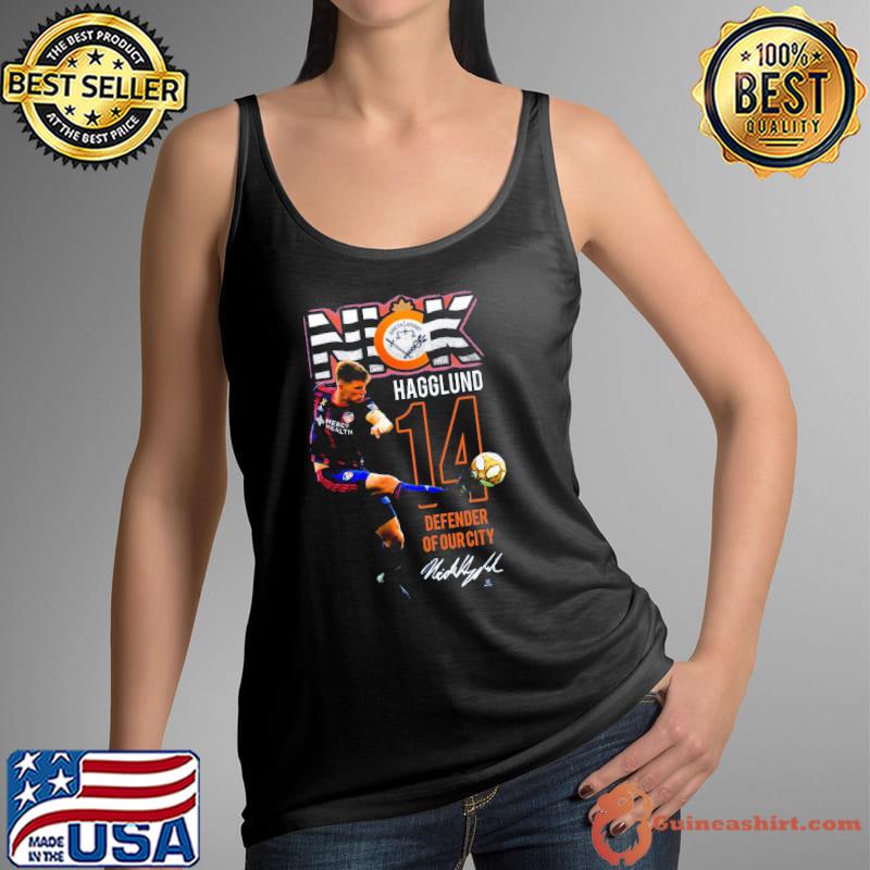 FC Cincinnati Nick Hagglund MLSPA Defender Of Our City Signature Shirt Tank Top