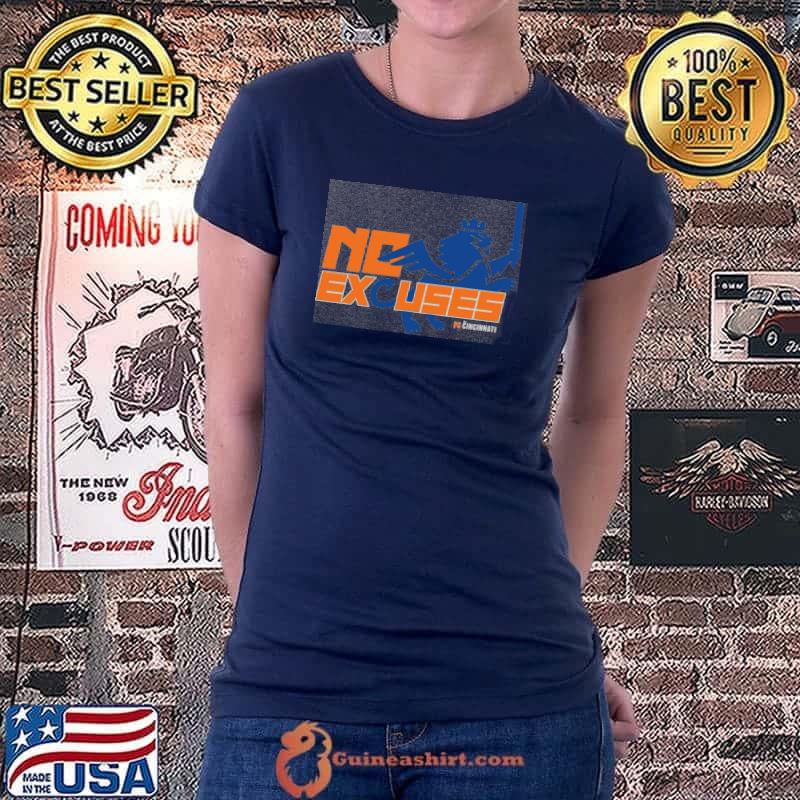 FC Cincinnati No Excuses Shirt Ladiestee
