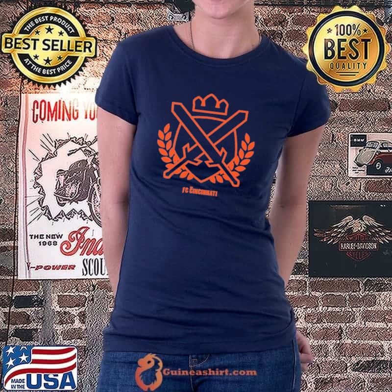 FC Cincinnati Sword Crown and Branches Shirt Ladiestee