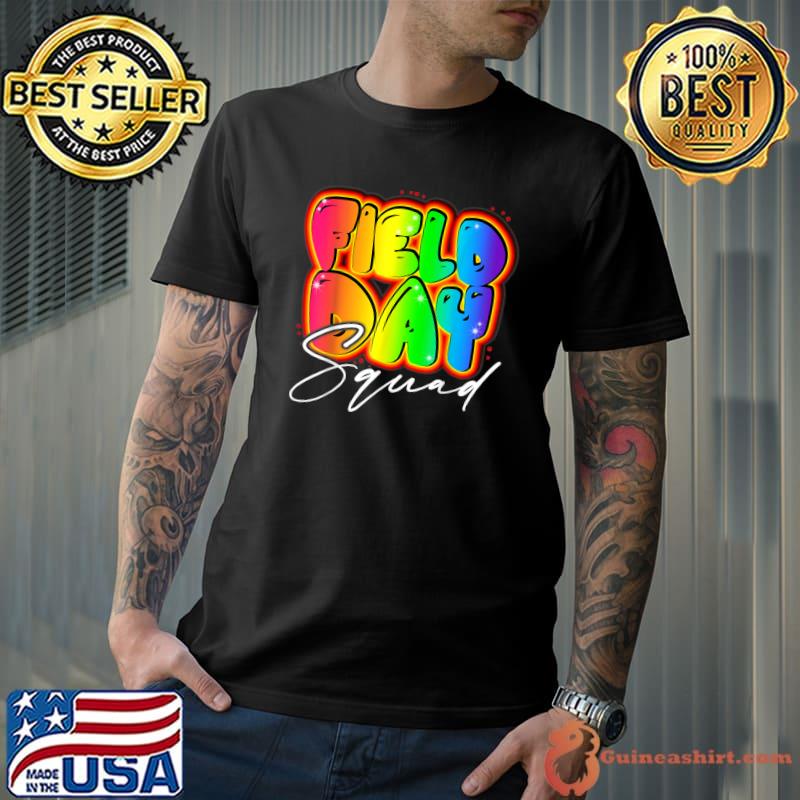 Field Day Squad Teacher Kids Boys Girls Student School Cute T-Shirt