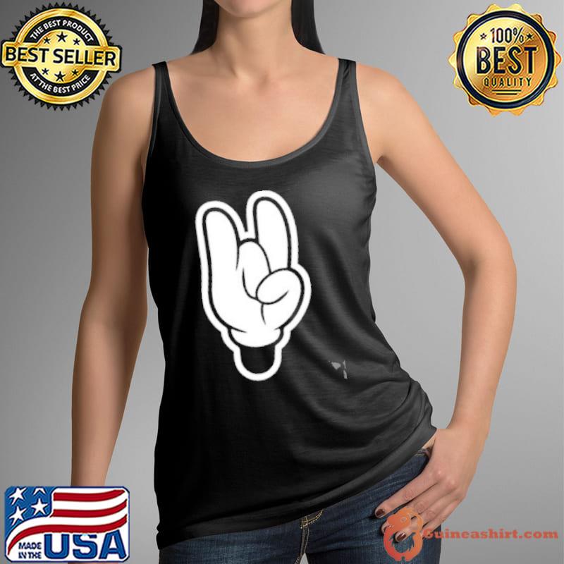 Funny mickey mouse hand s Tank Top