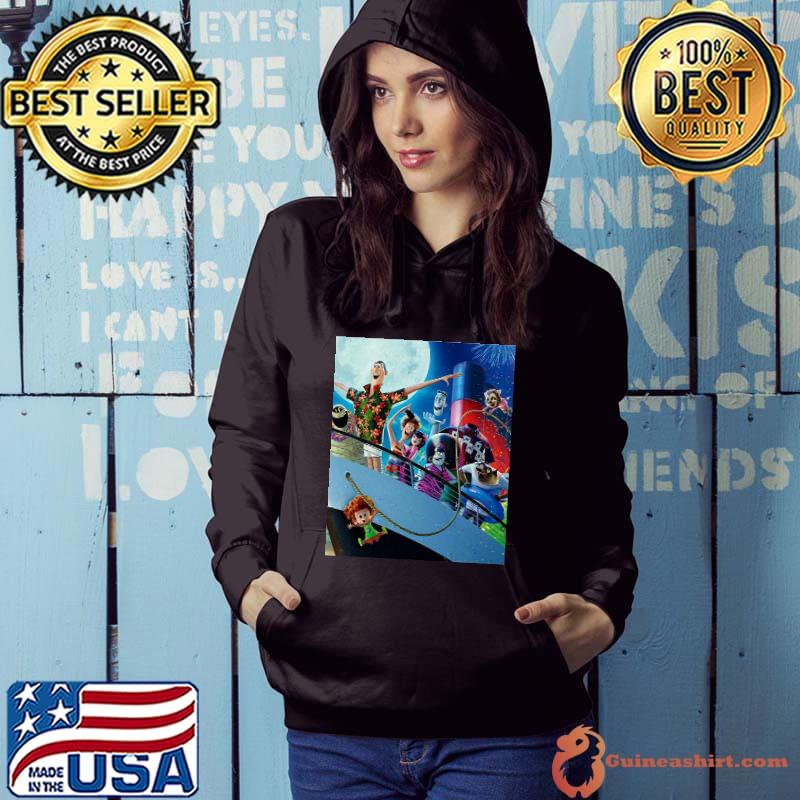 Happy in the ship otel transylvania transformania 4 shirt