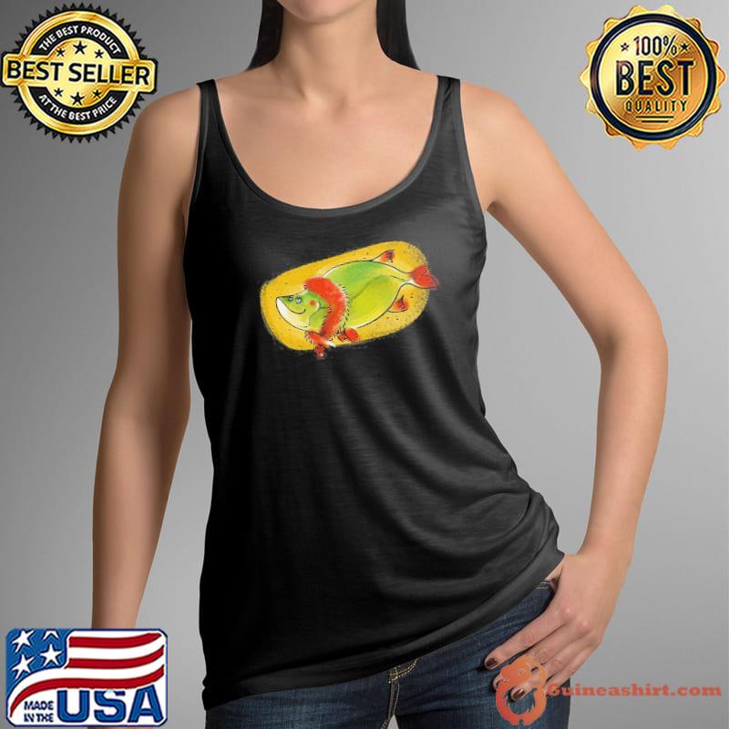 Happy river fish rudd fishing gift fisherman s Tank Top