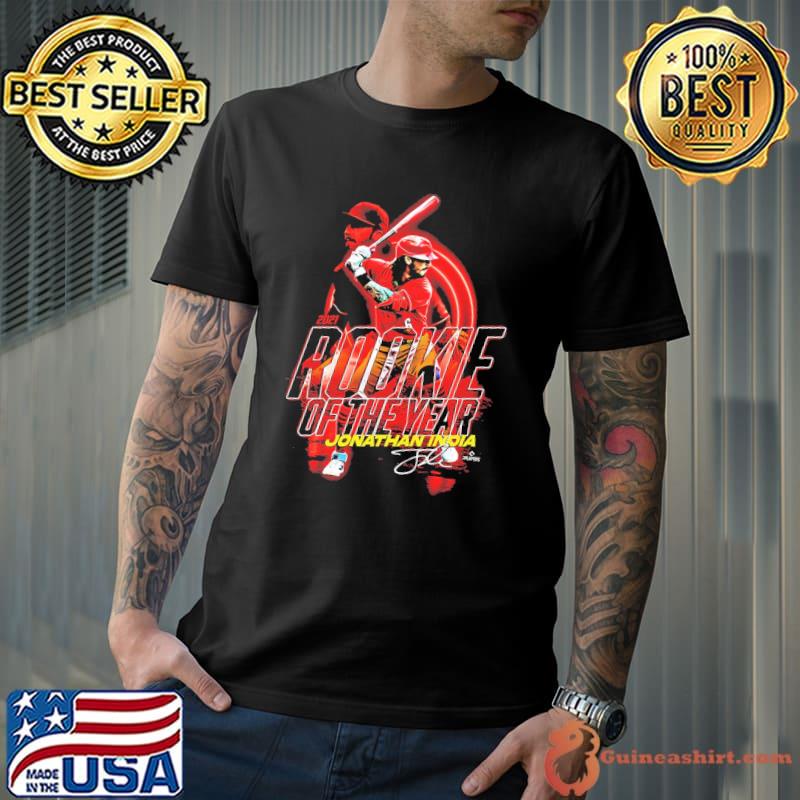 Jonathan India 2021 Rookie of the Year Signature Shirt