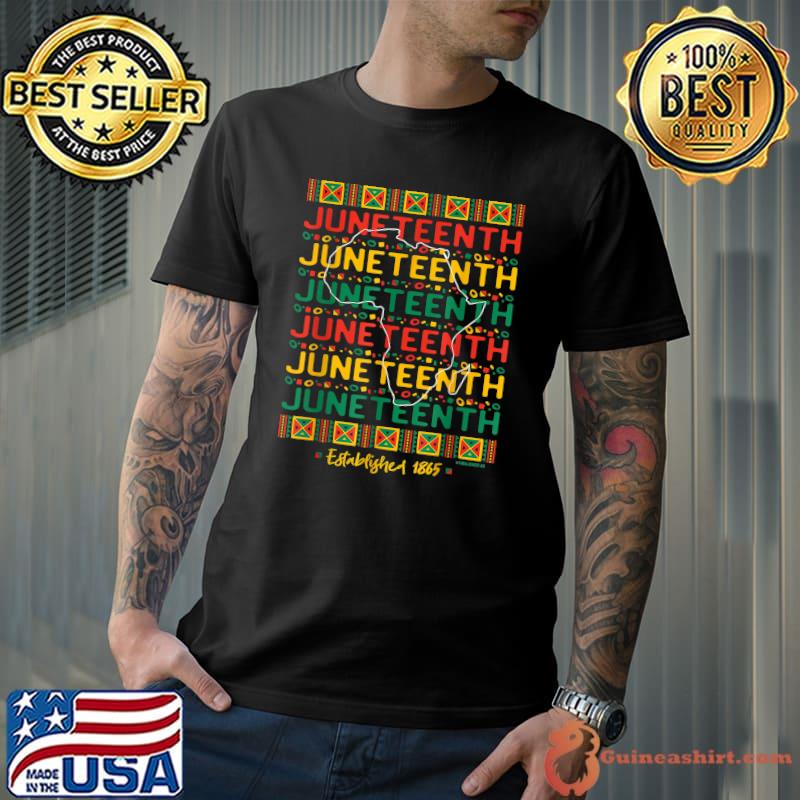 Juneteenth Freedom Day African American Black History T-Shirt Unisex