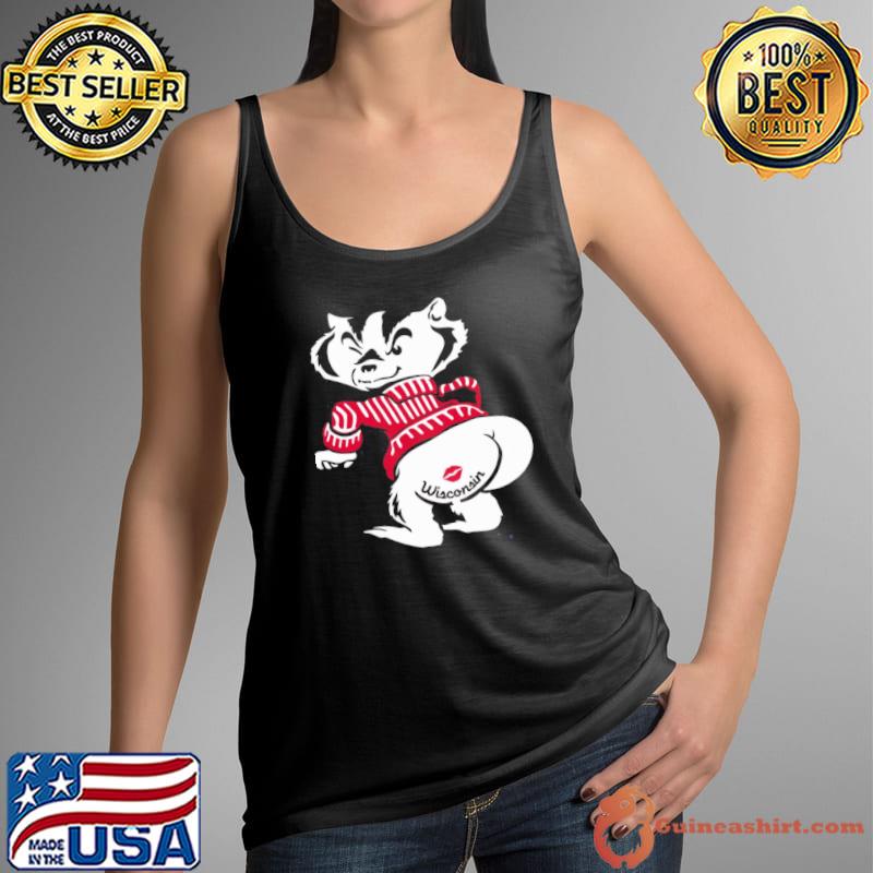 Kiss my dairy air Wisconsin badgers men's basketball Tank Top