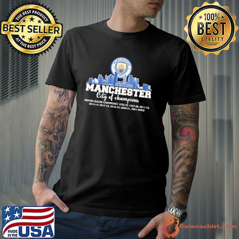 Manchester City Of Champions Shirt