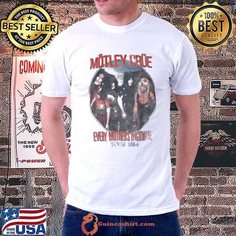 Motley Crue Every Mothers Nightmare Tour 1984 Shirt