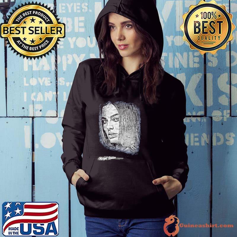 Painting style margot robbie Hoodie