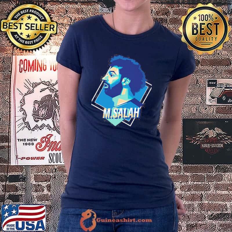 Portrait of liverpool moh salah design Ladiestee